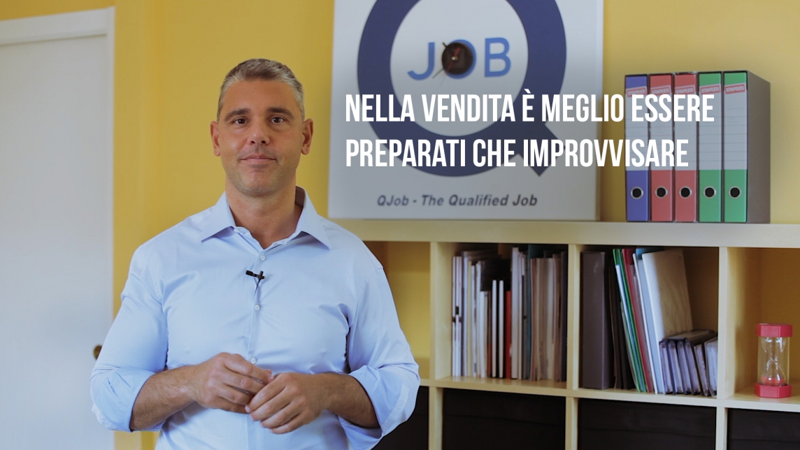 Nella vendita è meglio essere preparati che improvvisare